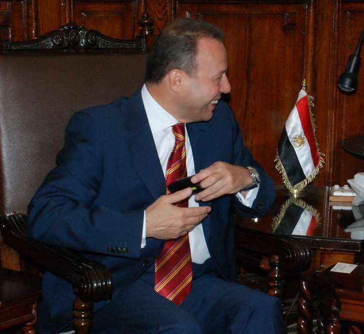 السفير المصري بالكاميرون شريف الليثي