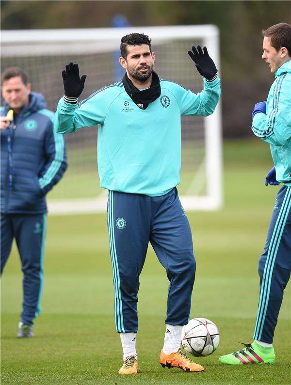  دييجو كوستا في تدريبات اليوم