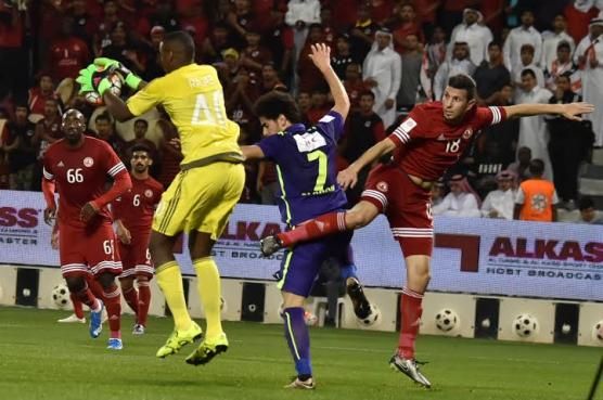 من مباراة الريان والعربي