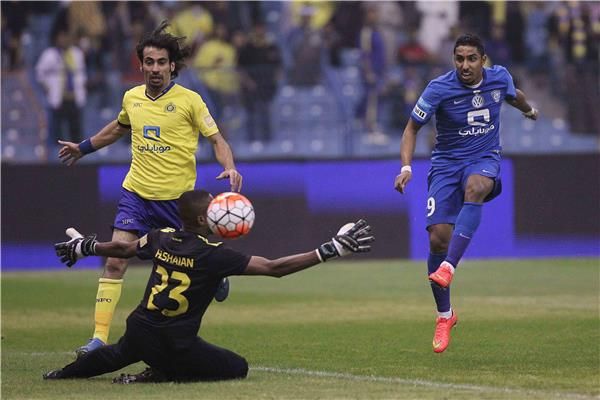 من مباراة الذهاب بين الفريقين