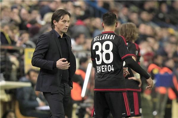 روجر شميت في مباراة أمس