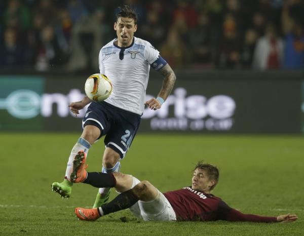  لوكاس بيجليا خلال اللقاء 