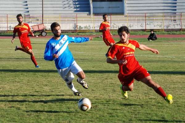 لقطة من مواجهات الدوري السوري 
