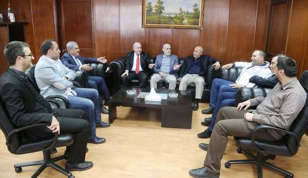 من الاجتماع مع وزير الشباب والرياضة