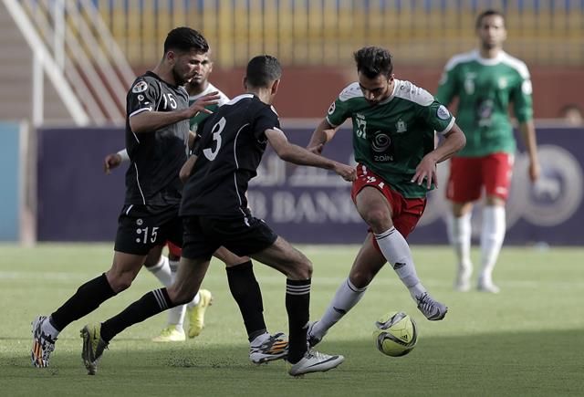 جانب من المباراة 