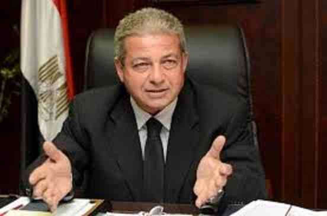 خالد عبد العزيز وزير الشباب والرياضة المصري
