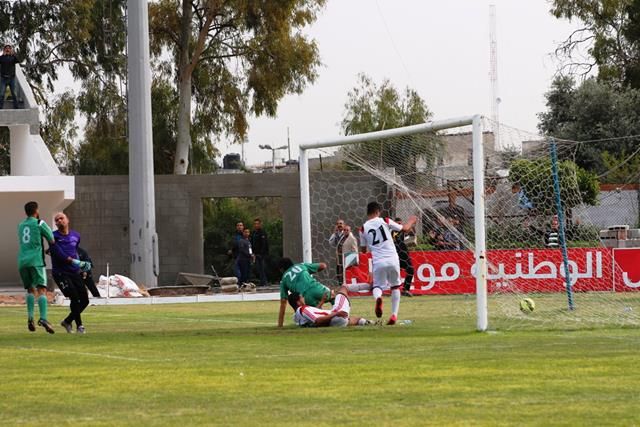 الهدف للشجاعية عبر اللاعب خضر الرنتيسي