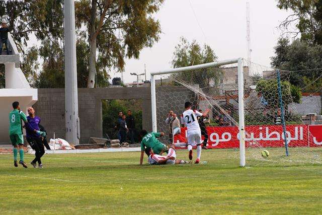 الهدف للشجاعية عبر اللاعب خضر الرنتيسي  