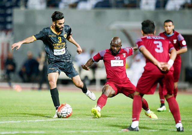 القادسية يهزم النصر 