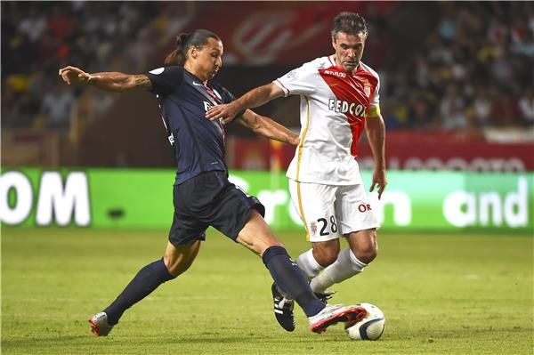 من مباراة باريس سان جيرمان وموناكو