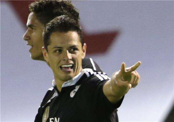 شيشاريتو عندما كان بقميص الريال 