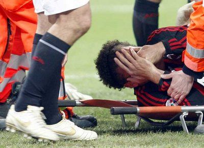 رونالدو بعد الاصابة التي أبعدته عن أوروبا