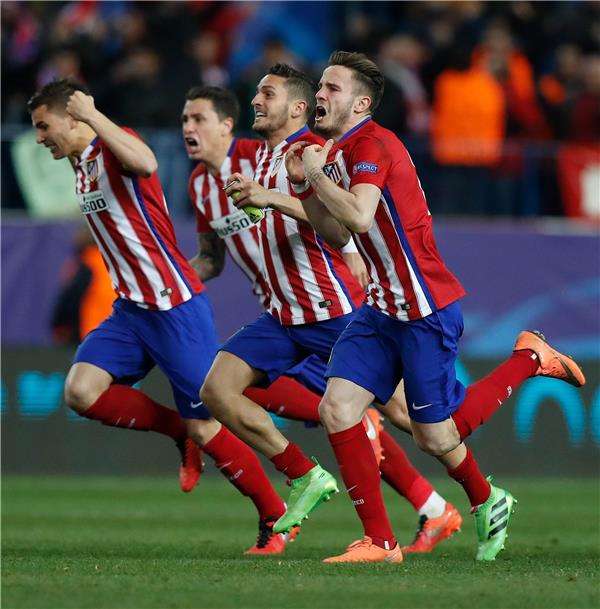 لاعبو أتلتيكو مدريد