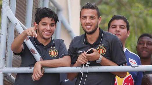  إيهاب المباركي و سعد بقير في مباراة الذهاب