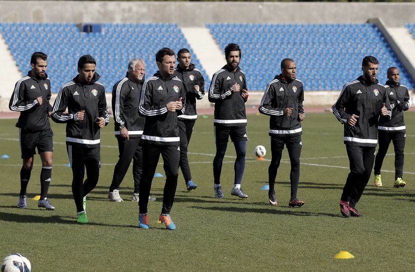 من تدريبات المنتخب اليوم