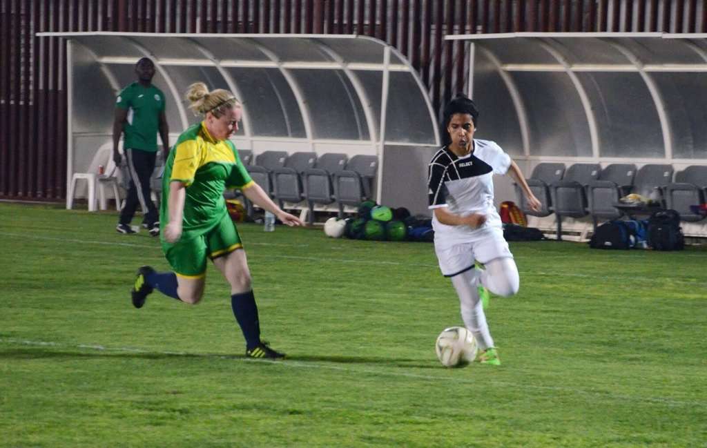 إحدى مباريات الدوري الإماراتي للسيدات