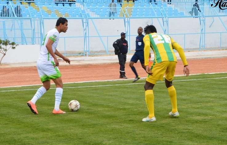 من مباراة الذهاب بين الفريقين