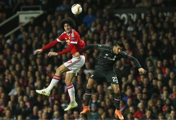 من مواجهات فيلايني و ايمري في المباراة