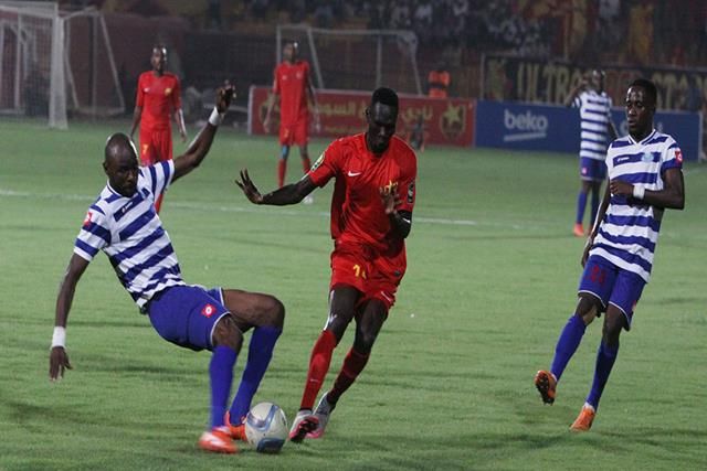 جانب من المباراة