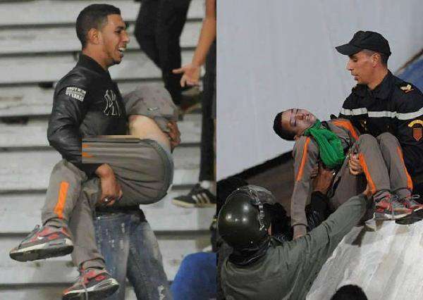 صورة من احداث امس