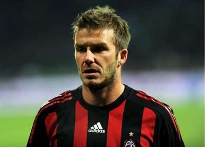 بيكهام يحقق رغبته و يبقى في الميلان لمدة أطول