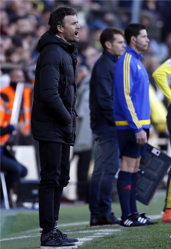 لويس إنريكي في مباراة اليوم