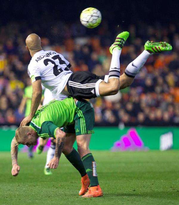 صورة من المباراة