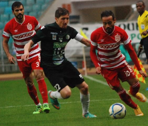 من مباراة الذهاب بين الافريقي و مولودية بجاية