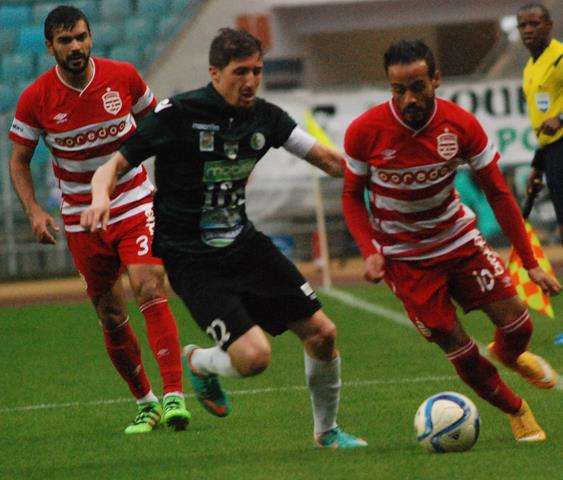 من مباراة الذهاب بين الافريقي و مولودية بجاية