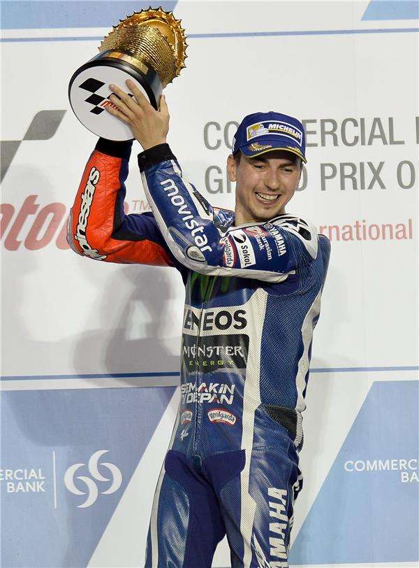 خورخي لورينزو بعد فوزه اليوم