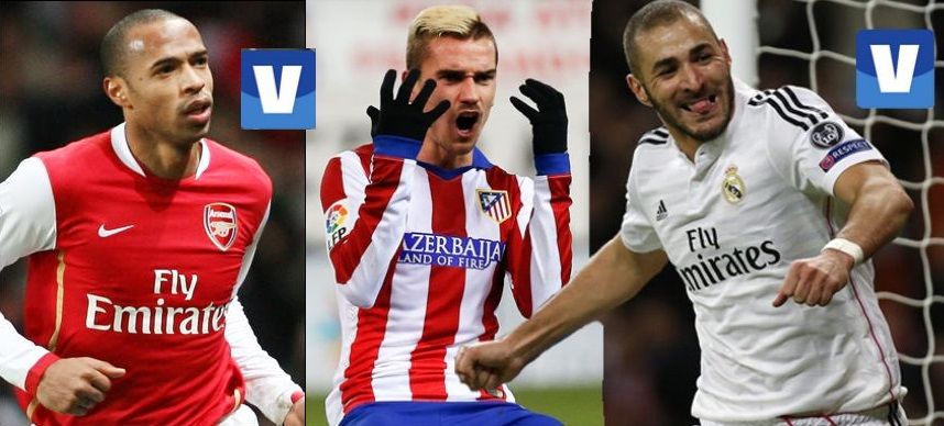 بن زيمة . غريزمان . هنري