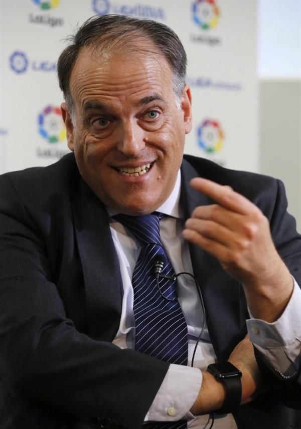 خافيير تيباس خلال الحوار