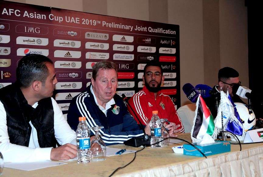 ريدناب مدرب الأردن يتحدث بالمؤتمر