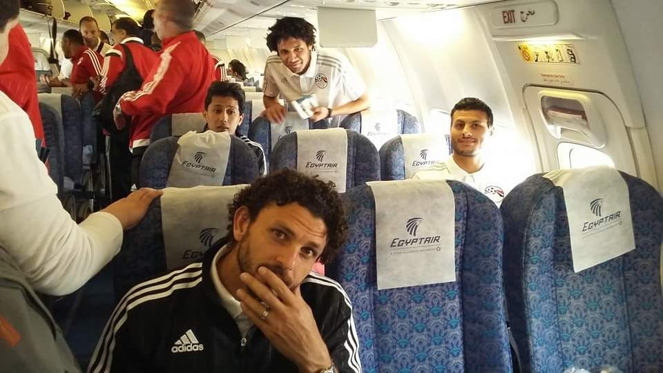 بعثة المنتخب المصري متوجهة إلى مدينة كادونا النيجيرية