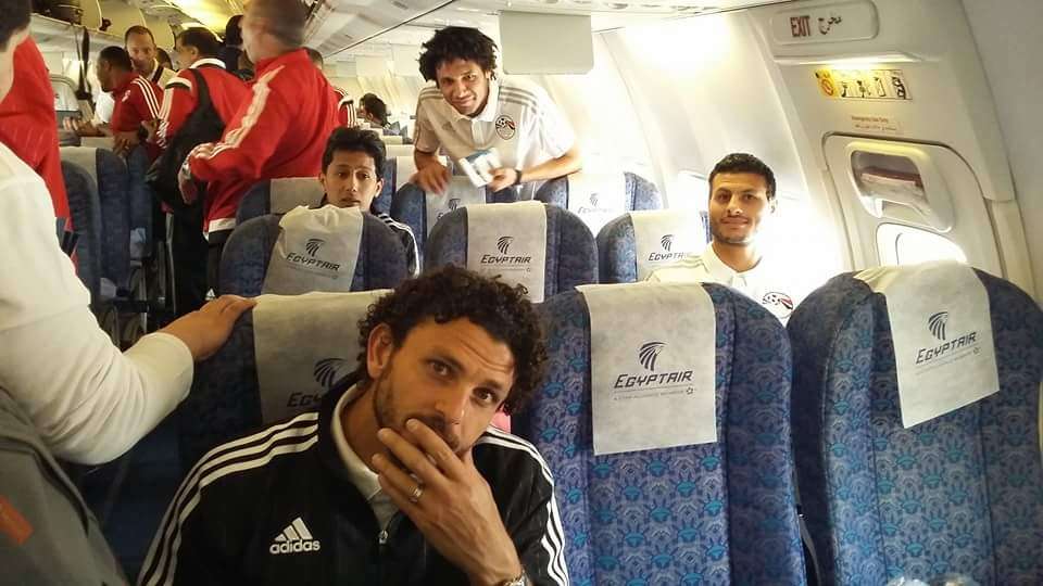 بعثة المنتخب المصري متوجهة إلى مدينة كادونا النيجيرية