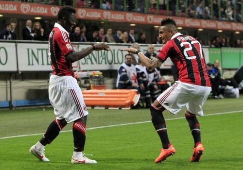 بواتينج ومونتاري أيام ميلان