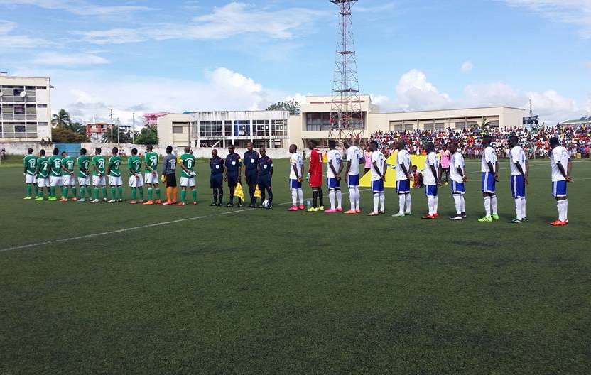 صورة من اللقاء أفريقيا الوسطى مع  مدغشقر