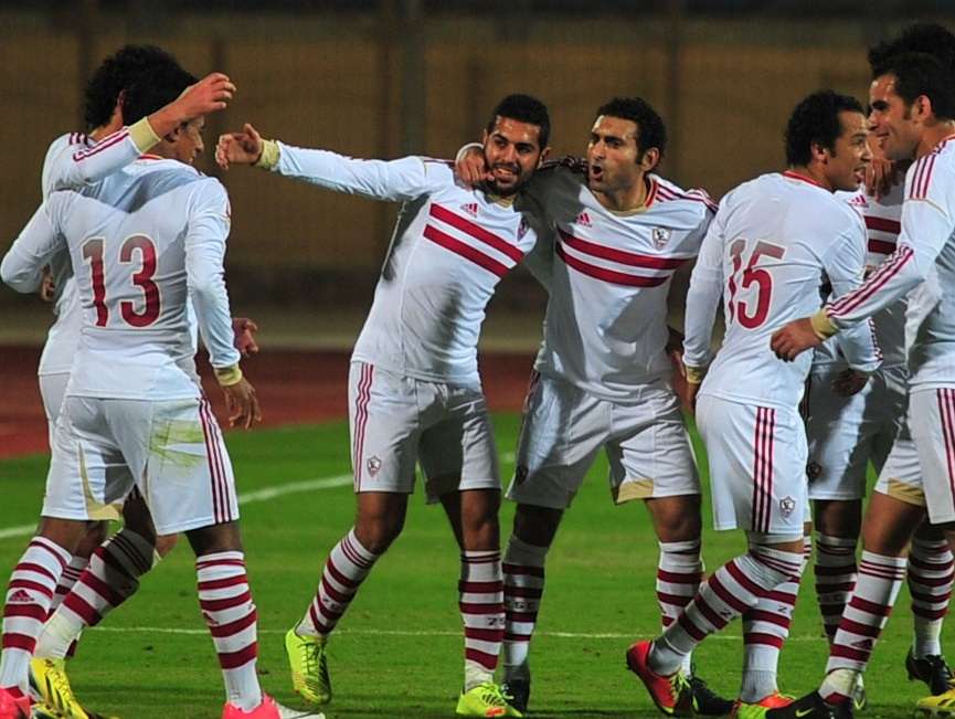 لاعبو الزمالك