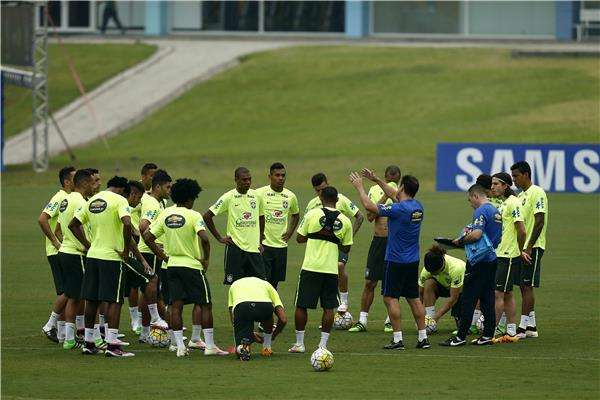 تدريبات منتخب البرازيل