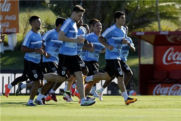 تدريبات منتخب أوروجواي 