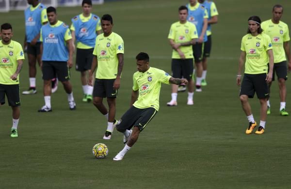 تدريبات منتخب البرازيل