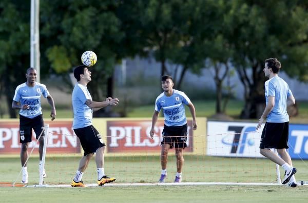 تدريبات منتخب أوروجواي 