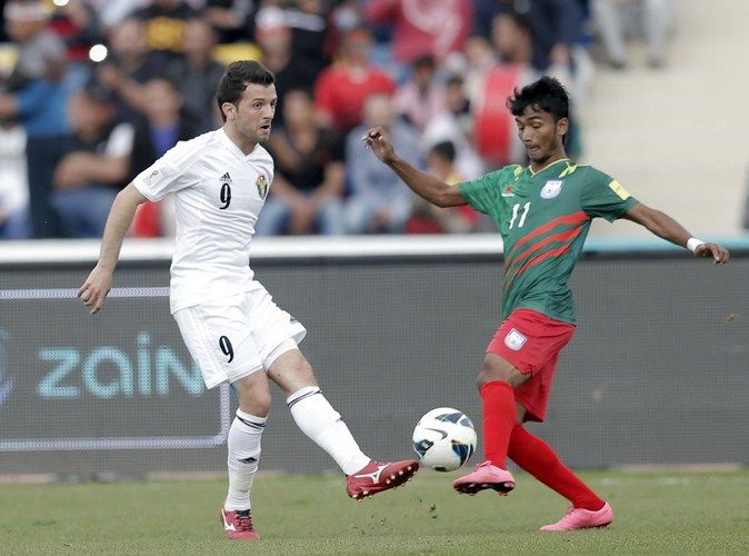 من لقاء الأردن وبنجلادش 