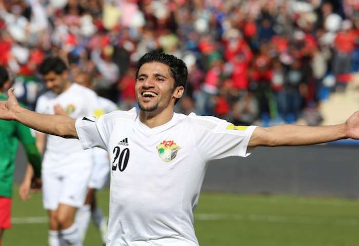 حمزة الدردور هداف منتخب الأردن بالتصفيات