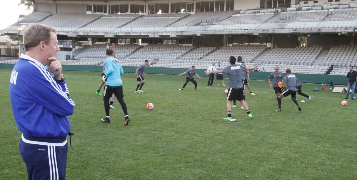 من تدريبات النشامى بقيادة ريدناب