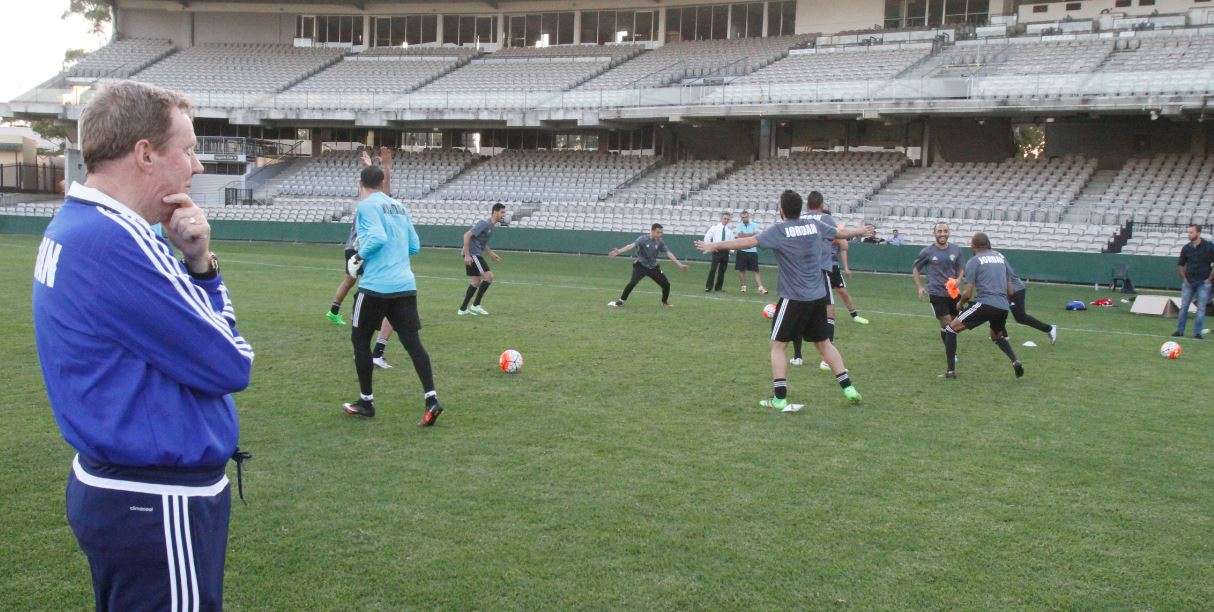 من تدريبات النشامى بقيادة ريدناب