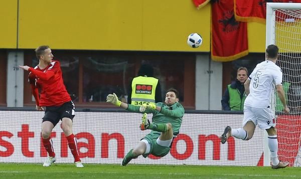 يانكو يسجل هدفا في مباراة اليوم