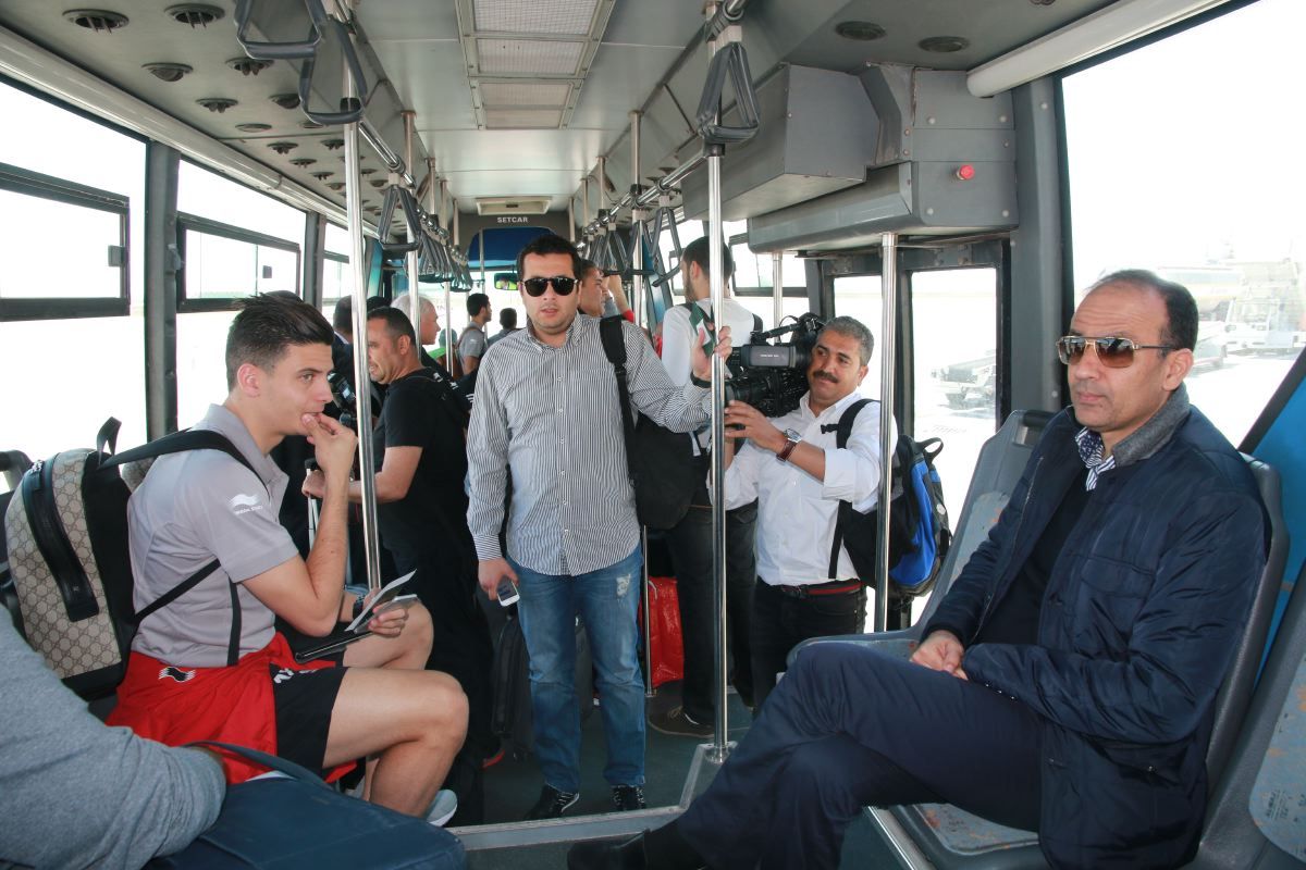 من رحلة منتخب تونس الى لومي 