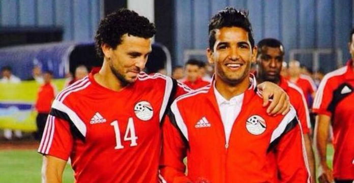 صالح جمعة رفقة حسام غالي