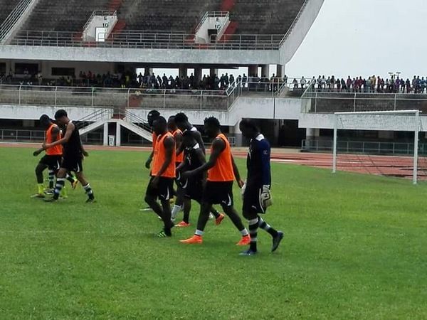 من تدريبات منتخب توجو في لومي